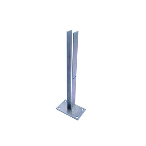 metal fence post mounting bracket|round metal fence post brackets.